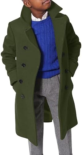Amazon.com: URBAN REPUBLIC Boys Hooded Peacoat - Warm Wool Blend
